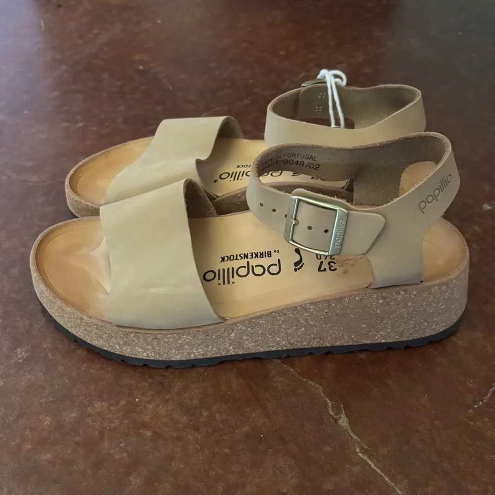 Papillio Kids Sandals in Beige - Picture 1 of 2